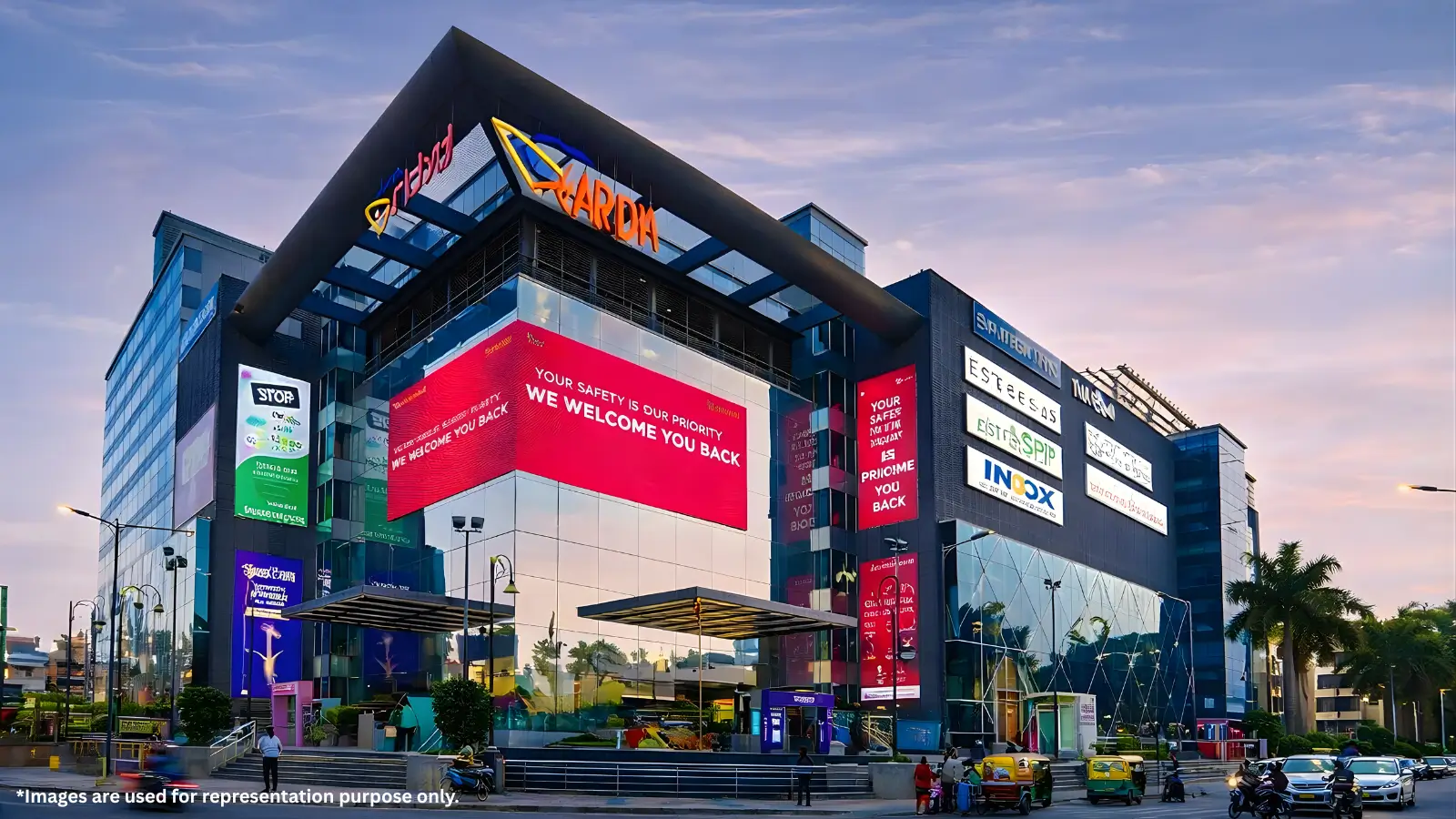 Flats Near Garuda Mall Yelahanka New Town Banner Image