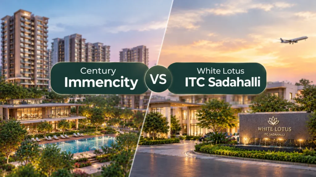 Century Immencity vs White Lotus ITC Sadahalli
