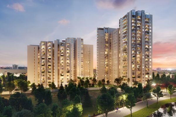 Century Ethos Apartments in Hebbal Bangalore lake view-min